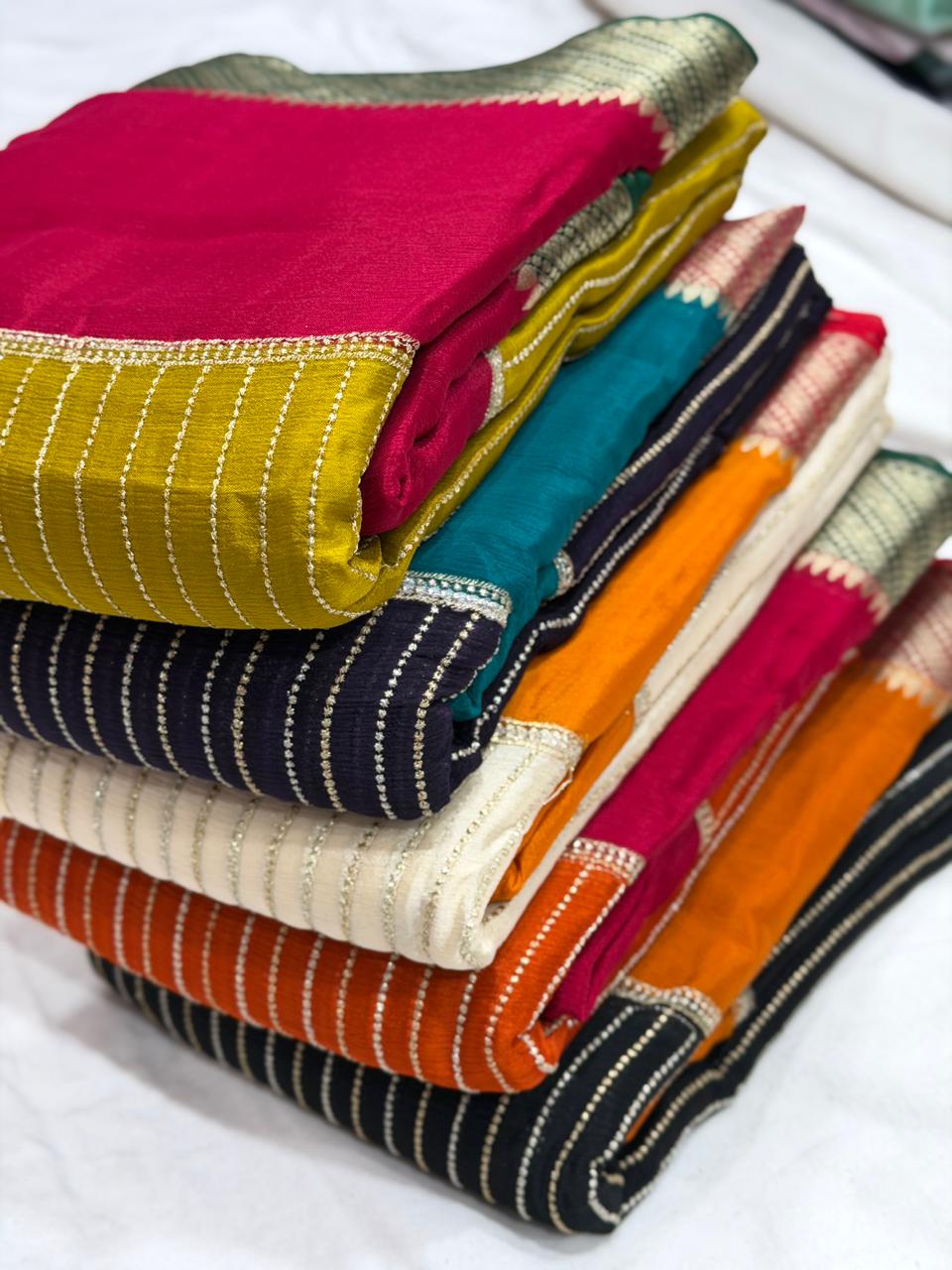 premium chinon crepe mysore silk saree premium chinon crepe mysore silk saree